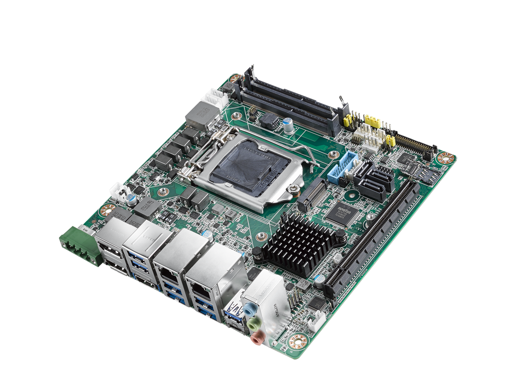Nueva Placa Base Mini-ITX con rango de entrada DC de 12~24V de